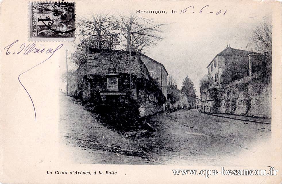 La Croix d'Arènes, à la Butte